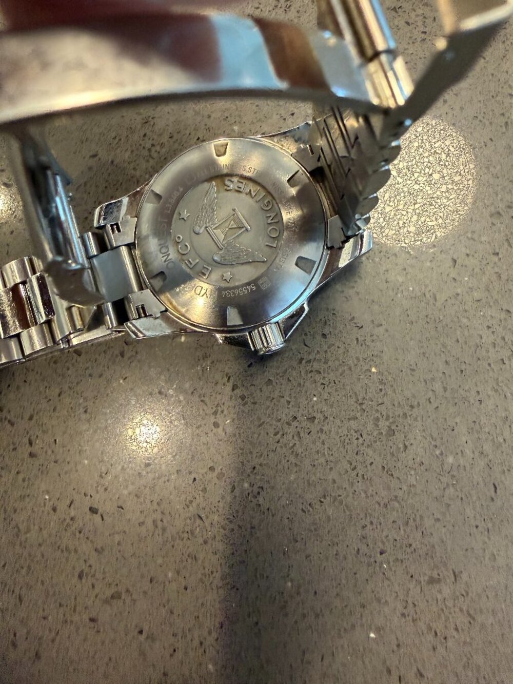 Longines  Hydro Conquest Quartz Black Dial Watch - Picture 2 of 3